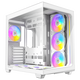 Antec C5 PC-Gehäuse, Midi-Tower, ATX, RGB, Tempered Glass  - weiß
