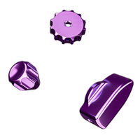 Ascher Racing Knob Kit Pro &ndash; Champion Purple