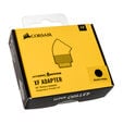 Corsair Hydro X Series Adapter 45 Grad G1/4 Zoll AG auf G1/4 Zoll IG - 2er Pack, drehbar, schwarz image number null