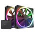 NZXT F140 PWM fan, 2-pack including controller, black image number null