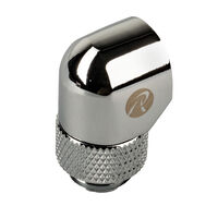 Raijintek Pelias D140906, 90 Grad Adapter - 6er-Pack, silber