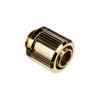 EK Water Blocks EK-Torque STC-13/10 fitting straight G1/4 inch female thread to 13/10mm - gold