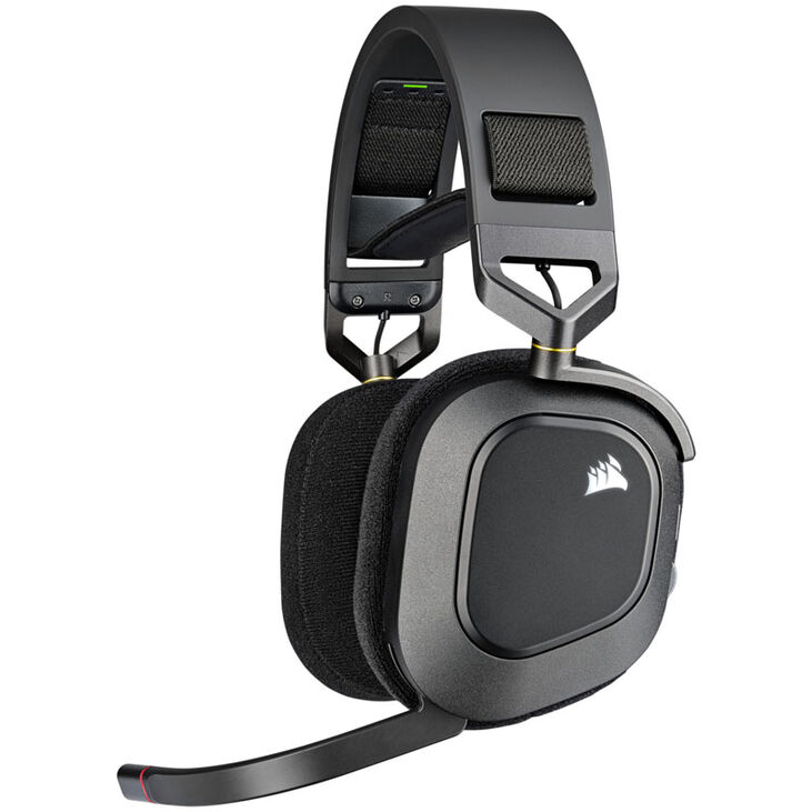 Corsair HS80 RGB Wireless Premium-Gaming-Headset - Carbon image number 0
