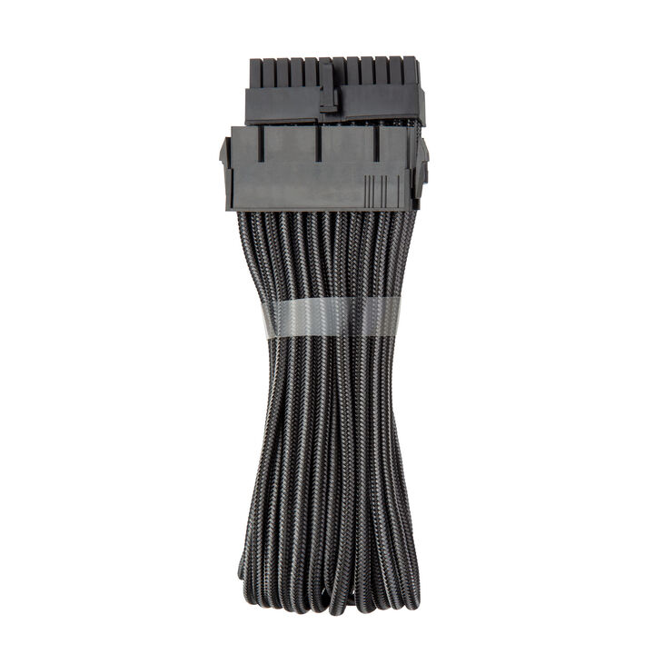 CableMod Pro ModMesh 24-pin ATX Extension, 30cm - carbon image number 0