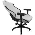 Aerocool Crown Leatherette Moonstone White Gaming Chair, Faux Leather - white image number null