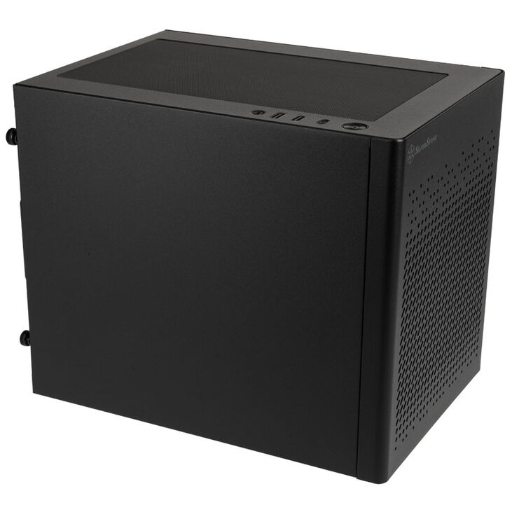 SilverStone SST-SG16B Mini-ITX Gehäuse - schwarz image number 2