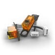 Endgame Gear OP1 2-Switch Set - TTC Dustproof Gold 80m 55-65gf image number null