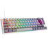 Ducky One 3 Mist Grey SF Gaming Tastatur, RGB LED - MX-Silent-Red image number null