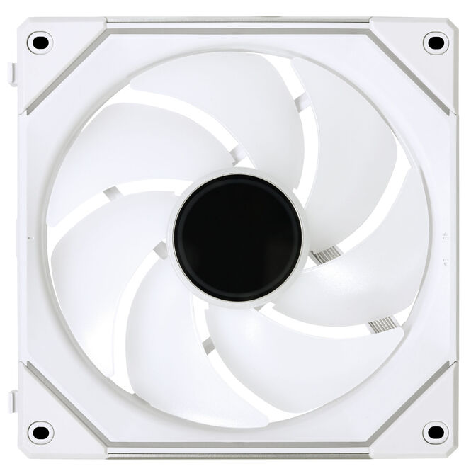 Lian Li UNI FAN SL-INF 140 ARGB Reverse Blade PWM Fan, 3-Pack - 140mm, White + 1x UNI FAN SL-INF 140 ARGB PWM Fan - 140mm image number 2