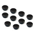 XSPC Verschlussstopfen V2 G1/4 Zoll AG - 10er Pack, schwarz matt image number null