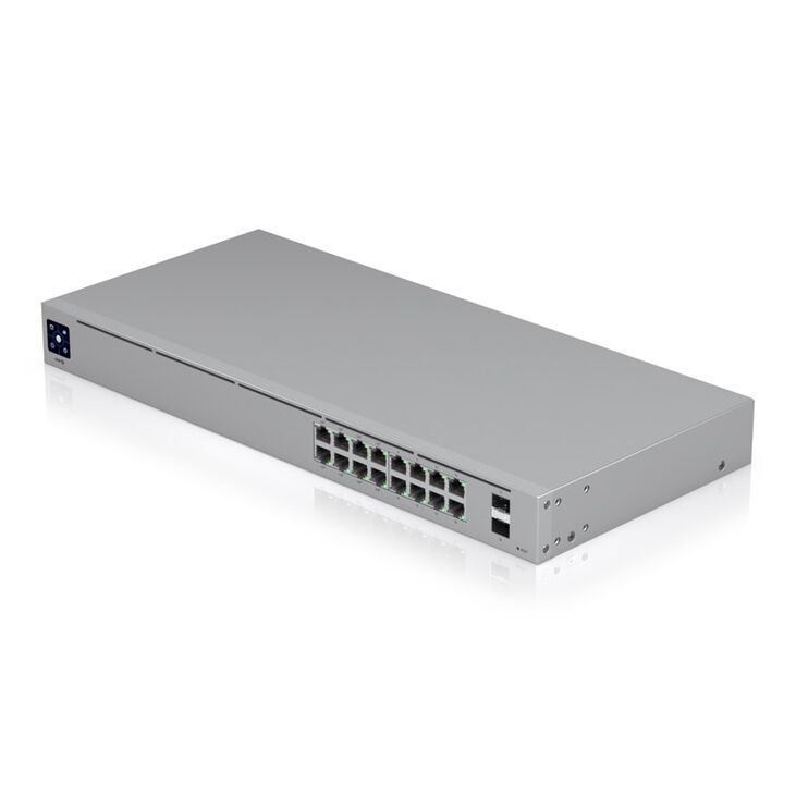 Ubiquiti UniFiSwitch 16 Rackmount Gigabit Managed Switch - 8x PoE+ image number 2