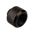 Alphacool Eiszapfen Straight G1/4 inch female thread to 16mm OD hard tube fitting - black image number null