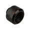 Alphacool Eiszapfen Straight G1/4 inch female thread to 16mm OD hard tube fitting - black