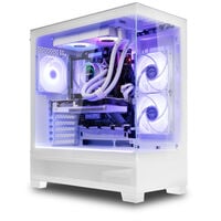 Gaming PC Arctic Fury, AMD Ryzen 5 7500F, Geforce RTX 4060 - Ready-PC
