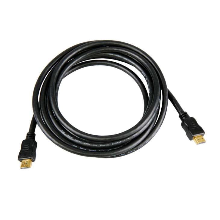InLine HDMI Kabel High Speed mit Ethernet, schwarz - 3m image number 1