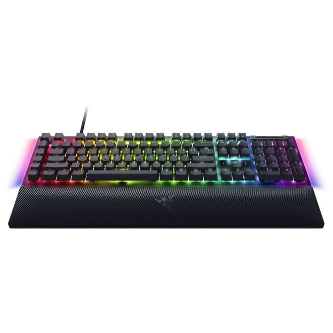Razer BlackWidow V4 Gaming Keyboard, mechanical, RGB &ndash; Green Switch, black image number 2
