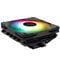 Thermalright AXP120-X67 Processor Heatsink/Radiator 12 cm Black