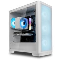 Gaming-PC Shadow Blaze White Edition, AMD Ryzen 7 7800X3D, RTX 4070 Ti Super - Fertig-PC