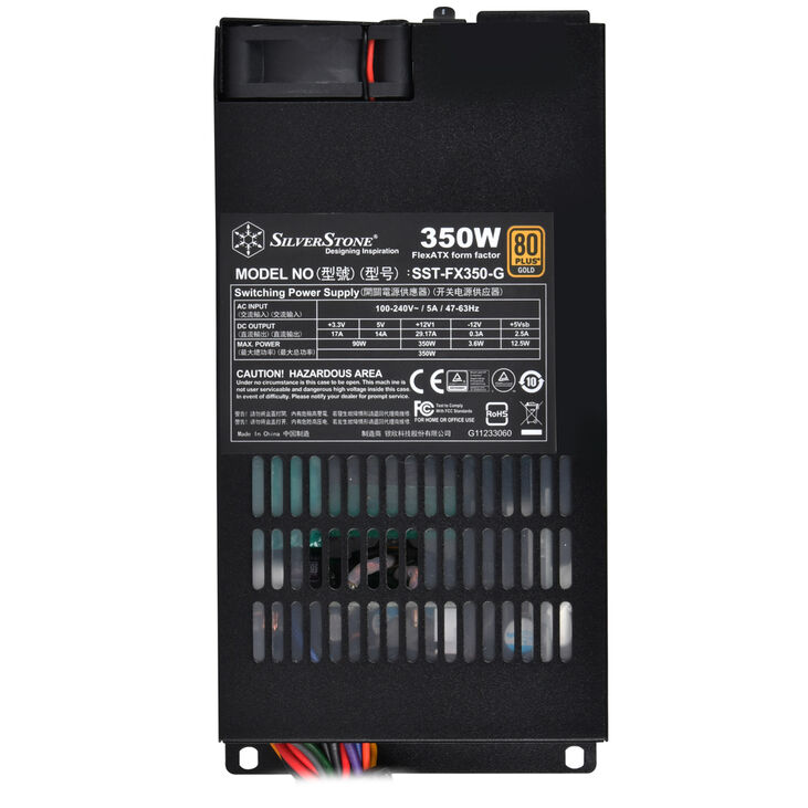 SilverStone SST-FX350-G Flex Series 80 PLUS Gold - 350 Watt image number 1