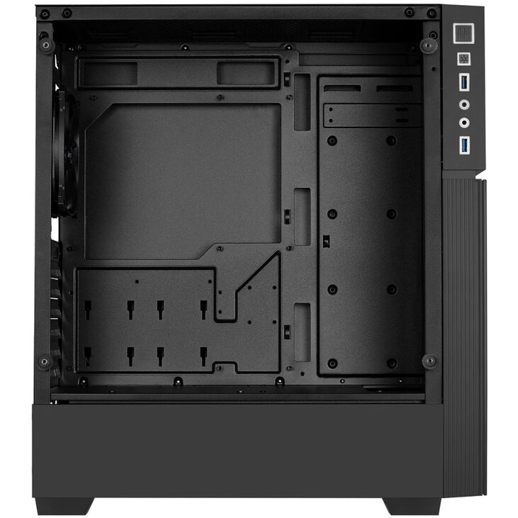 Aerocool Playa Midi-Tower, Tempered Glass - schwarz image number 5