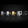 EK Water Blocks EK-Torque Micro Adapter 90 Grad G1/4 Zoll AG auf G1/4 Zoll IG - drehbar, schwarz image number null