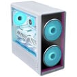 Lian Li LANCOOL 217 INF PC Case, Mid-Tower, Tempered Glass, RGB Lighting - White image number null
