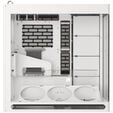 HAVN HS 420 VGPU PC Case, Mid Tower, E-ATX, Tempered Glass, PCIe 5.0 Riser Cable - White image number null