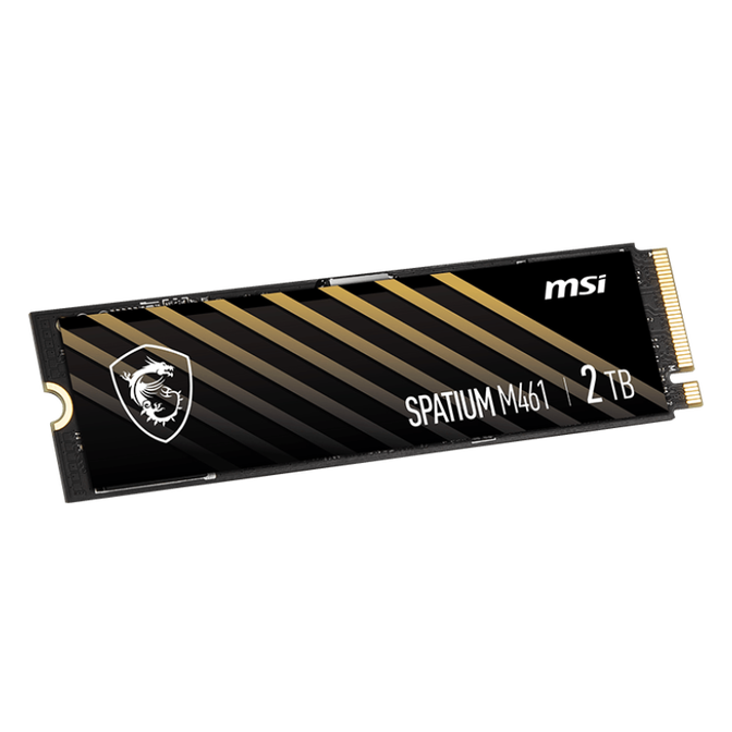MSI Spatium M461 SSD, PCIe 4.0 M.2 Typ 2280 - 2 TB image number 3