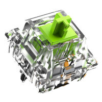 Glorious Raptor Standard Switch, Mechanical, 5-Pin, Clicky, MX Stem, 55g - Lubed, 36 Pieces