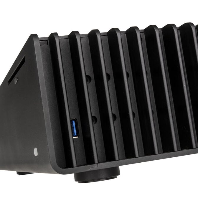 Streacom ST-FC10B Alpha Fanless HTPC Aluminium Geh&auml;use - schwarz image number 3