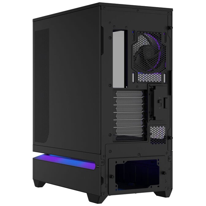 ASUS Prime AP304 ARGB PC Case, Mid Tower, ATX, ARGB, Tempered Glass &ndash; black image number 8
