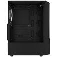 Aerocool Quantum v3 Midi-Tower, RGB, Tempered Glass - schwarz image number null