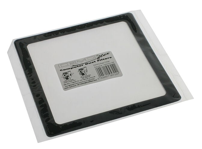 DEMCiflex Staubfilter 140mm, quadratisch - schwarz/schwarz image number 2
