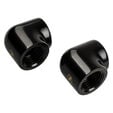 Bitspower Touchaqua Adapter 90 Degree G1/4 inch Female to G1/4 inch Female - 2 Pack, black image number null