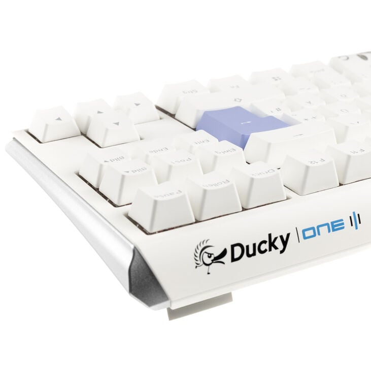 Ducky One 3 Classic Pure White TKL Gaming Tastatur, RGB LED - MX-Red image number 6
