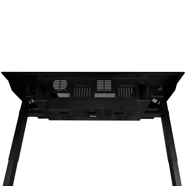 Lian Li DK07 Tischgehäuse, Dual-System-fähig, 2x E-ATX, höhenverstellbar - schwarz image number 18