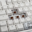 Ducky One 2 TKL PBT Gaming Tastatur, MX-Brown, RGB LED - wei&szlig; image number null