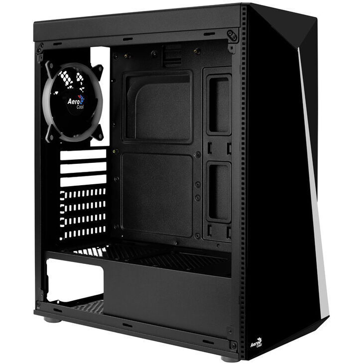 Aerocool Shard Tempered Glass Mid Tower - Black image number 4