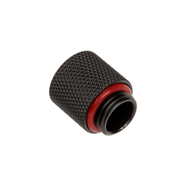 Bitspower Adapter G1/4 Zoll AG auf G1/4 Zoll IG - 15mm, carbon schwarz image number 1