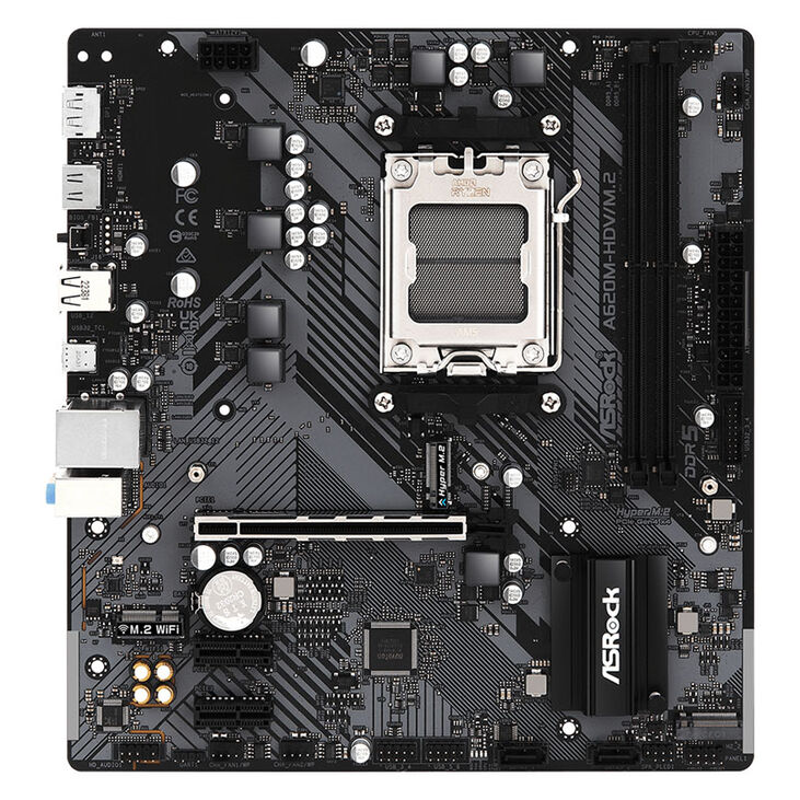 ASRock A620M-HDV/M.2, AMD A620 Mainboard - Sockel AM5, DDR5 image number 2