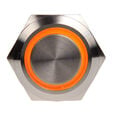 DimasTech Vandalismustaster 19mm - Silverline - orange image number null