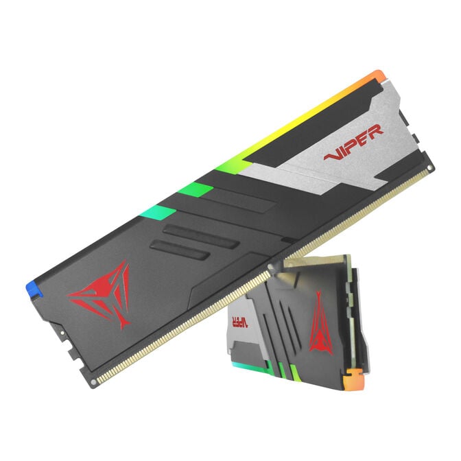 Patriot Viper Venom RGB DDR5-6000 RAM, CL28, AMD EXPO - 32 GB Dual-Kit, 2 x 16 GB, Black image number 4