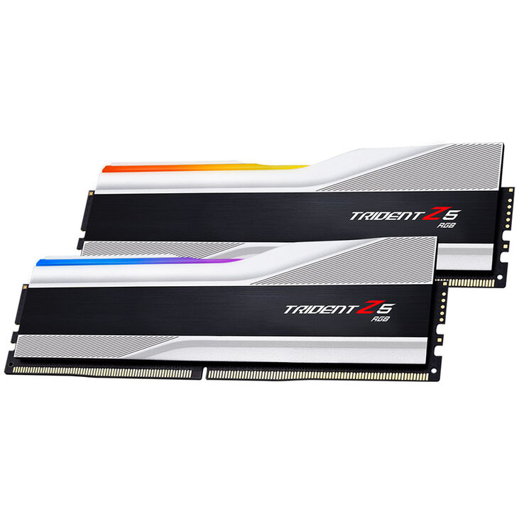 G.Skill Trident Z5 RGB DDR5-6400 RAM, CL32, XMP - 64 GB Dual-Kit, silber image number 2
