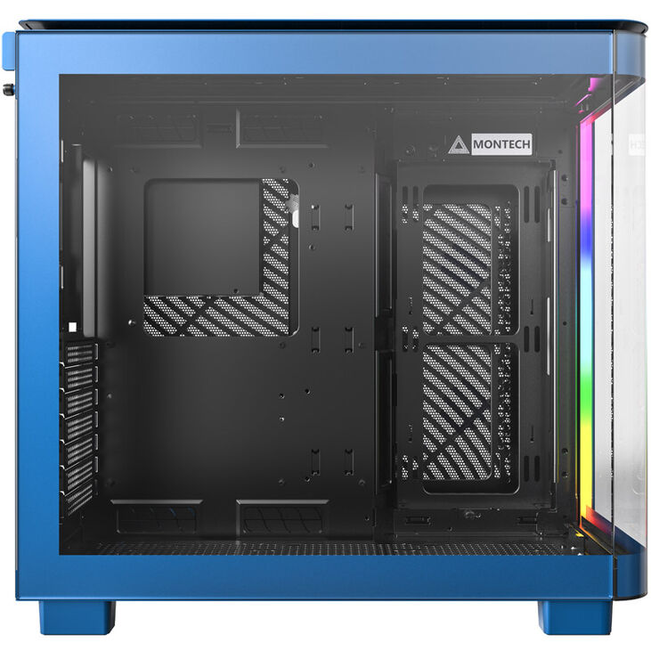 Montech KING 95 Mid Tower, Tempered Glass, ARGB - Berlin Blue image number 4