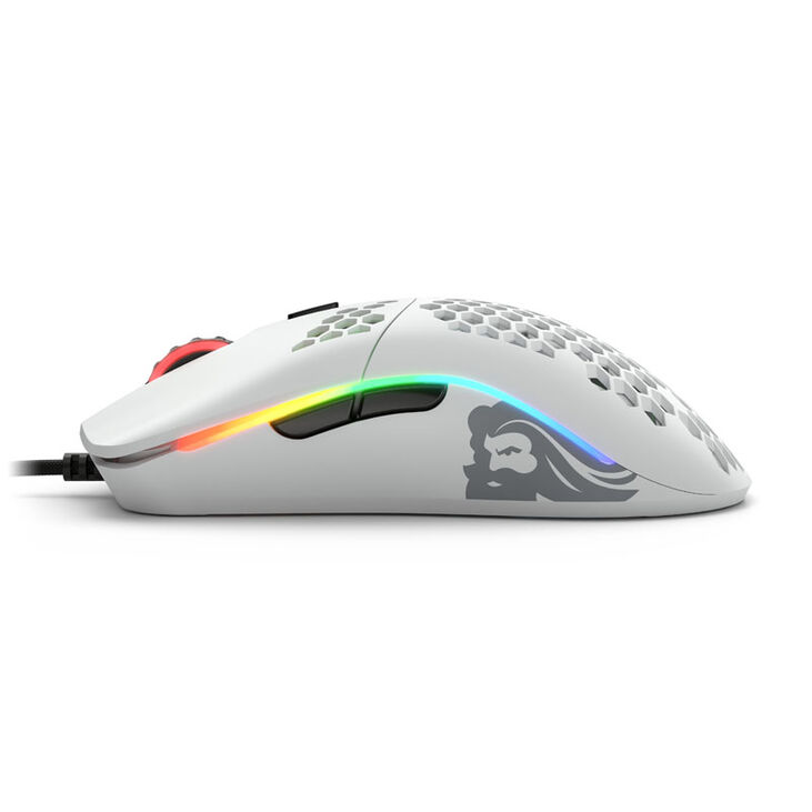 Glorious Model O (white, matte) + Bungee (white) + Model O G-Skatez image number 3