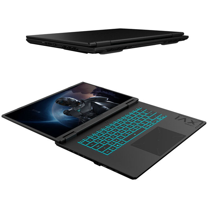 GIGABYTE Gaming A16 3WHK3DE894SH, Black Steel Gaming Laptop, Ryzen 7 260, RTX 5070 image number 4