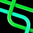 EK Water Blocks EK-Loop Hard Tube 14/10mm Acryl, gebogen 90 Grad - 80cm, 6 St&uuml;ck image number null