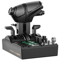 MOZA MTQ Throttle Quadrant, modular throttle panel, RGB - black