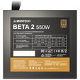Montech BETA 2 80 PLUS Bronze Netzteil, ATX 3.1 - 550 Watt, schwarz image number null