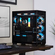 WQHD Gaming-PC-Konfigurator, Corsair 3500X, Intel LGA 1851, Intel Core Ultra Prozessor, RX 9070 / RTX 5080 GPU image number null